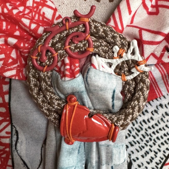 Save The Queen! Artistic Mixed-Print Tunic Dress – Size XL - Picture 3 of 8